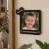 Ramka czarna 10x10 cm 05 Personalizowana ramka na zdjęcie 10 × 10 cm 3w1 - CZARNA