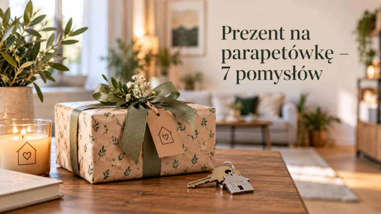 Prezent na parapetówkę – 7 praktycznych pomysłów do nowego mieszkania